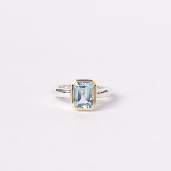 ANILLO SIBARI TOPACIO AZUL PRE ORDER)